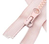 5# Resina de Extremo Abierto Cremallera Colorido Cierre Automático Reparación Bolsas con Cremallera Ropa Chaquetas Reemplazo de Artesanías Diy Sastre Suministros de Costura, Rosa, 50cm, no 5