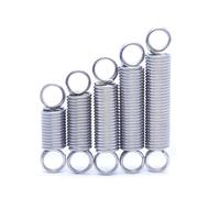 5 resortes de extensión de acero inoxidable de 0,6 mm de diámetro y doble gancho con diámetro exterior de 5/6/7/8 mm.(110mm,7mm (5Pcs)-0.6mm)