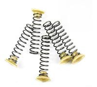 5 resortes de martillo eléctrico con asiento de goma compatibles con modelos GBH2-24/GBH2-26, piezas de posicionamiento de engranajes de metal duradero y goma para mantenimiento y reparación de