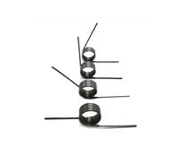 5 resortes de torsión en forma de V, pequeños resortes de torsión de 90/60 grados, diámetro del alambre de 1,5 mm.(60 degrees/9 laps,9mm)
