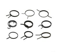 5 resortes helicoidales de acero inoxidable para mecanismos de pestillo de manija de puerta interior basados en torsión, compatible con modelos FMTB MSNH y FW Series FW (FW-MSDNH)