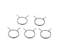 5 resortes helicoidales de acero inoxidable para mecanismos de pestillo de manija de puerta interior basados en torsión, compatible con modelos FMTB MSNH y FW Series FW (FW-MSZNH)