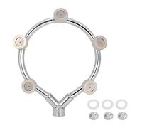 5 Ring Hose Nozzle | High Pressure Garden Water Sprayer | Stainless Steel Misting Nozzle for Plants/Lawns/Greenhouses | 1cm Thread Oxidation Protected