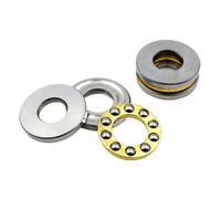 5 rodamientos axiales de bolas for impresora 3D (F3, 8M, F5-10M, F6, 12M, F8-22M, F8-14M, F8, 16M, F10-17M, F12-21M)(F10-20M 10x20x6.5mm)