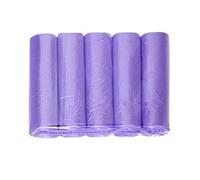 5 Rollos (100) Bolsas De Basura Pequeñas Bolsas De Basura Inodoro Interior Bolsas De Basura De Alta Resistencia Adecuado Para La Cocina Baño Dormitorio Y Hotel