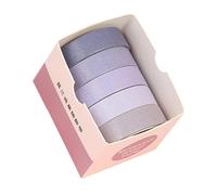 5 Rollos De Cinta Decorativa De 10 Mm X 2 M Resistente Agua Para Álbumes De Recortes Manualidades Diario Álbum De Fotos Envoltorio Colección De Cintas De Ournaling