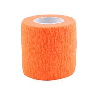 5 rollos/set de cinta autoadhesiva impermeable para esguinces de tobillo e hinchazón (naranja)
