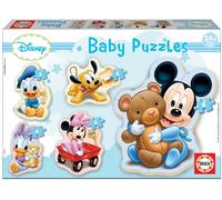 Educa - Baby Mickey Mouse 5 Puzzles Progresivos de 3 a 5 Piezas | Puzzle s 2 años | Puzzle de Disney Infantil (13813)