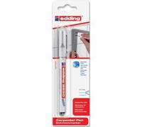 5 rotuladores especiales, de Edding, 8850, para taladro, negro