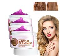 5 Seconds Repair Damage Frizzy Soft Smooth Shiny Hair Magical Hair Mask, Hair Smoothing Leave-in Conditioner, Magical Hair Care Serum, Nourishing Hair Treatment for All Hair Types (3pcs)