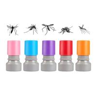 5 sellos de mosquito Smack, broma de mosquitos, sellos autoentintados de mosquitos vivos y muertos, divertido patrón creativo de dibujos animados para trucos, amigos y juegos (5 unidades, mezcla)
