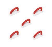 5 Set Cutting Board Resurfacing Tool with Handle - Kitchen Cutting Board Scraper Red Durable 17x6x9cm for Easy Cleaning & Maintenance