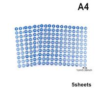 5 Sheets Number Stickers 1-100 Label Sticker For Diy Craft Nail Polish Glue Bottle Scrapbooking Diary Stationery Para Oficina(A4)