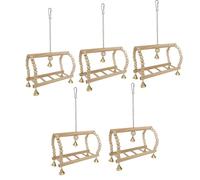 5 soportes de juegos para loros grandes para pájaros, productos para mascotas, loros para participar en mascotas, pájaros, ejercicio, percas para pájaros