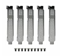 5 soportes genéricos de altura larga o corto para Intel DC 750 P3500 P3600 P3700 P3608 P4608 P3605 SSD con tornillos (5 piezas de largo)
