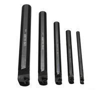 5 soportes para herramientas de torneado SCLCR de 7, 10, 12, 16, 20 mm + 5 insertos de carburo CCMT