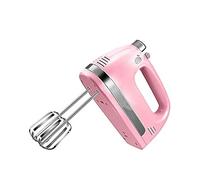 5-Speed Electric Handdle Mixer with 4 Stainless Steel Accessories 350W 90 Seconds To Complete Stainless Steel Egg Whisk for Kitchen Include Beaters and Dough Hooks Household Mixers