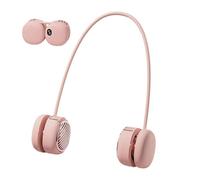 5 Speeds Quiet Neck Fan - Flexible Wearable Ventilator, Rechargeable Portable Fan for Neck with LED Display, Hands-Free Personal Cooler with Powerful Airflow, Travel Accessory for Travel Summer