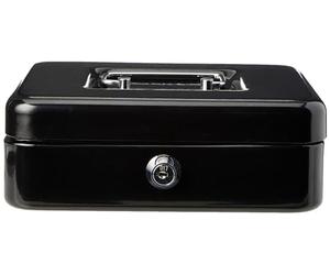 5 Star 918885 - Caja caudales, 20 cm, color negro