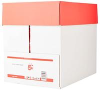 5 Star - Papel para fotocopiadora (80 g/m², A4, 2500 hojas), color blanco