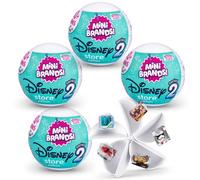 5 Surprise by, Mickey Mouse Mini Brands Disney Store Series 2, 4 cápsulas de ZURU, color paquete de 4 unidades, 77375