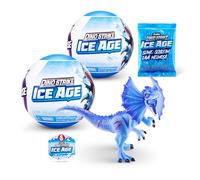 5 Surprise Dino Strike Series 6 Ice Age, 2 Pack, by ZURU UNbox Surprise Dinosaurs, Trucks, Helicopters, and More (2 Pack)