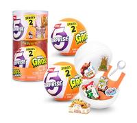 5 Surprise Mega Gross Minis Serie 2 de ZURU, Misterio, Coleccionable, Mini, Parodia, Baba (2 Cápsulas)