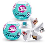 5 Surprise- Mini Brands Disney Store Series 2 Cápsula misteriosa Coleccionable de Juguete (Paquete de 2), Color, small (ZURU 77354)