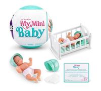 5 Surprise My Mini Baby Series 1, Single Capsule, by ZURU, Collectible Mystery Capsule, Toy for Girls, Realistic Miniature Baby, Playset and Accessories (Single Capsule)