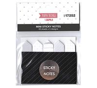 5 Tacos Mini Notas Adhesivas Tonos Grises Paper Things 15x60mm Apli 17252