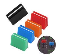 5 Tapas de Atenuador, Perillas Fader de Atenuador Deslizante de Mezclador Colorido Fader Knob para Pioneer DJM350, 400, 500, 700, 750, 800, 850, 900NEXUS, 900SRT, 900NXS2, 2000, 2000nexus