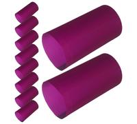 5 tapones cuentagotas de 15 ml, de plástico, para aceites esenciales con punta dosificadora