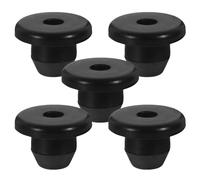5 Tapones de Gato de Botella de Piso, Tapones horizontales de Cabeza Plana de 8,5 mm, tapón de llenado hidráulico de Goma para Agujero de depósito de Aceite