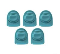 5 tapones de silicona, para botellas de agua Owala, juntas de sellado de repuesto, para 18-40 onzas, a prueba de fugas, para senderismo, viajes, gimnasio (azul)