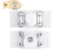 5-Teeth Ice Cleats for Shoes, Boots & Sneakers | Anti-Slip Traction for Hiking, Climbing, Walking, Skiing, Camping, Travel