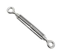 5 tensores de acero inoxidable 304 for aparejos vela alta resistencia, cable Para Vallas De Jardín Y Soporte(M10)