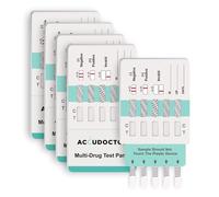 5 Test de drogas en orina 10 drogas AccuDoctor Test Multidrogas- Test Antidrogas THC Cannabis Marihuana Hachís Cocaína Opiáceos Anfetaminas Barbitúricos Metadona PCP MDMA - Drogotest Rápido y Preciso