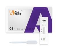 5 Test de Menopausia FSH Test hormonas de menopausia femenina Alltest en formato casette -Uso sencillo e intuitivo con resultados rápidos Kit de prueba
