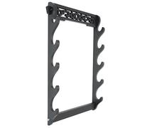 5-Tier espada soporte pantalla soporte de pared soporte de la espada Samurai Katana Wakizashi Tanto perchero de pared Espada accesorio de cinco capa