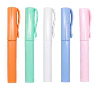 5 tijeras multicolores plegables compactas para estudiantes, bonsái y papel de álbumes de recortes, tijeras portátiles útiles para manualidades en casa, escuela