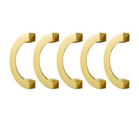5 tiradores decorativos para armarios, cajones, armarios, salas de estar, dormitorios, baños, cocinas, muebles con tornillo
