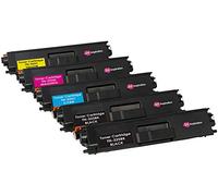 5 Tóners compatibles para Brother TN325 HL-4140CN HL-4150CDN HL-4570CDW HL-4570CDWT DCP-9055CDN DCP-9270CDN MFC-9460CDN MFC-9970CDW | Negro: 4000 páginas & Cian/Magenta/Amarillo: 3500 páginas