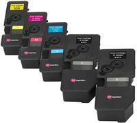 5 Tóners compatibles para Kyocera TK-5230 ECOSYS M5521cdn M5521cdw P5021cdn P5021cdw | Negro: 2600 páginas & Cian/Magenta/Amarillo: 2200 páginas