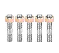 5 * tornillo-Kit de espárragos turbo de alta resistencia de rosca M10x1.25 Tuercas de brida adecuadas para turbinas y colectores a alta temperatura y alta presión, se adapta a DSM 1G, EVO1
