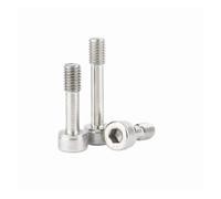 5 tornillos cautivos de cabeza hueca hexagonal, pernos sueltos 4# 6# 8# 10# -24 10# -32 1/4-20 UNC rosca DIN912 304 acero inoxidable antiaflojamiento(1-1/4",6-32)