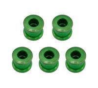 5 tornillos de rueda de cadena única, tornillos de rueda de cadena de una sola velocidad, plato ligero de aleación de aluminio, tornillos de disco para bicicletas