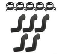 5 tubos para manguera de vacío 596163 de repuesto en cortacésped BS con motores de la serie 401577 405577 445677 406777 y D125 D130 D140 D160 D170 (tubo de aceite 90 grados)