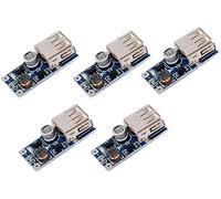 5 uds 0,9 V-5 V DC-DC a 5 V convertidor de voltaje USB módulo de fuente de alimentación elevador