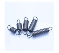 5 uds 1,0mm diámetro del alambre resorte acero S gancho extensión resorte de tensión resorte espiral gancho resorte L = 20-60mm diámetro exterior 5-12mm(50mm,1x9mm)