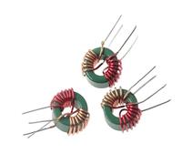 5 uds 10 * 6 * 5-300uh/400uh/600uh/1mh/2mh 0,5 cable 2A anillo magnético de bobinado dividido Inductor de filtro de modo común(600uh 5pcs)